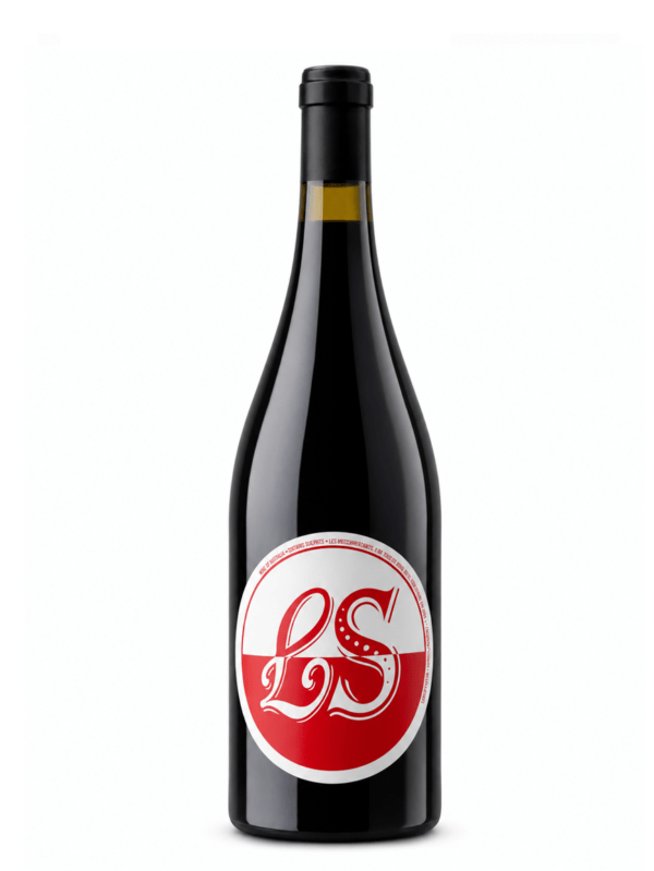 LS merchants red blend drank wine bottle