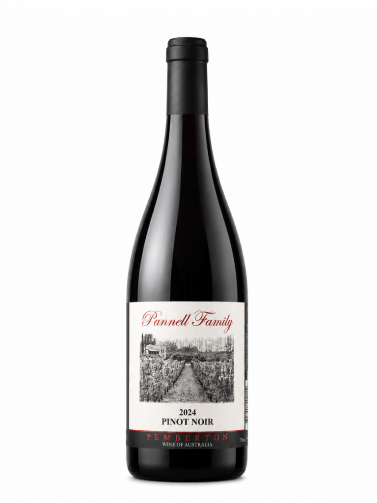 picardy pannell family pinot noir wine bottle