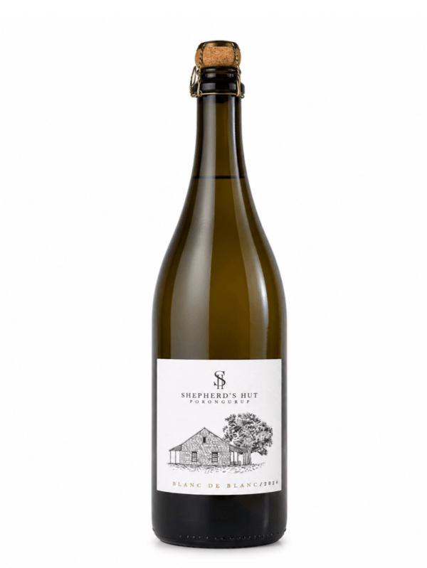 Shepherds Hut sparkling wine bottle