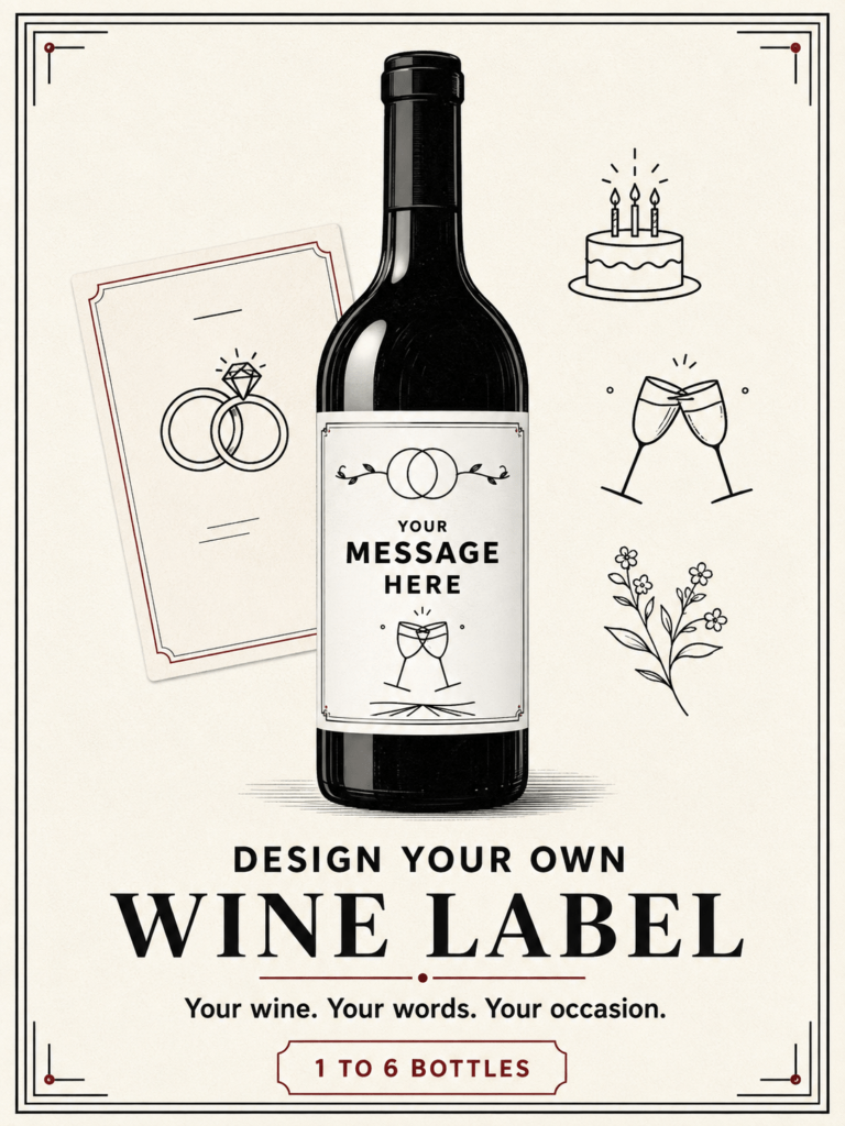 design your own wine label