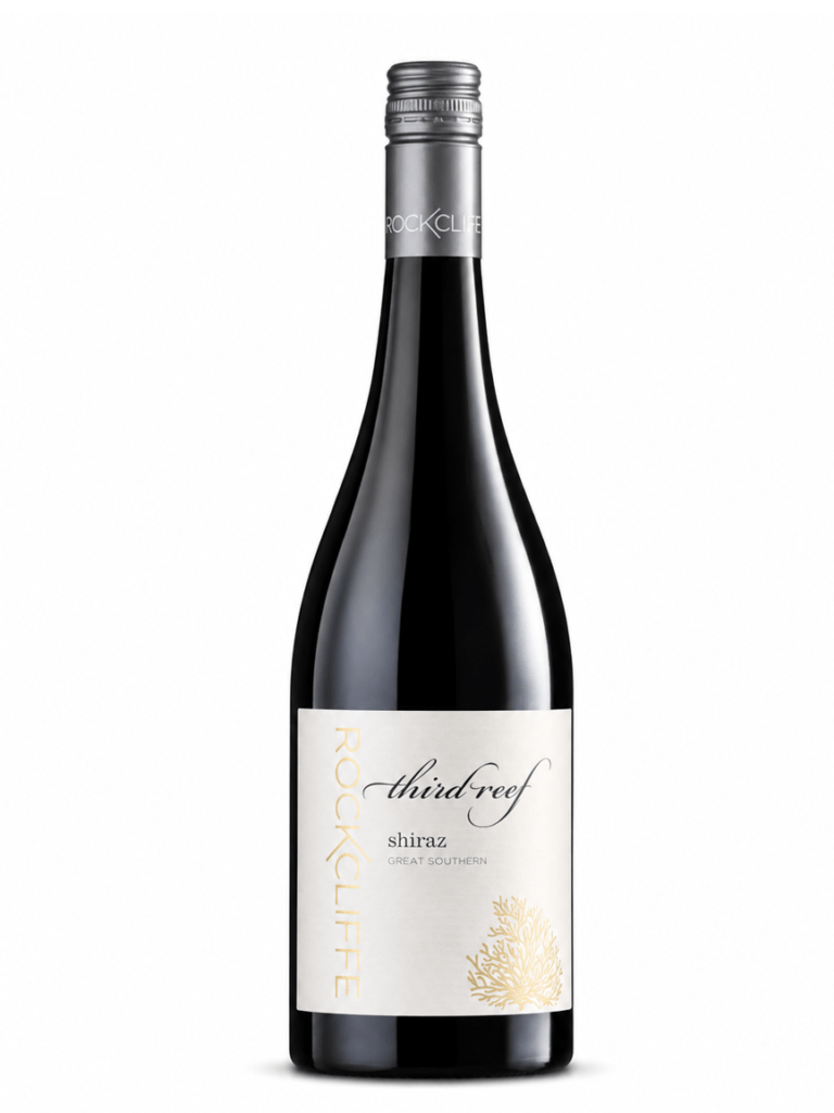 rockcliffe third reef shiraz 2020 wine bottle