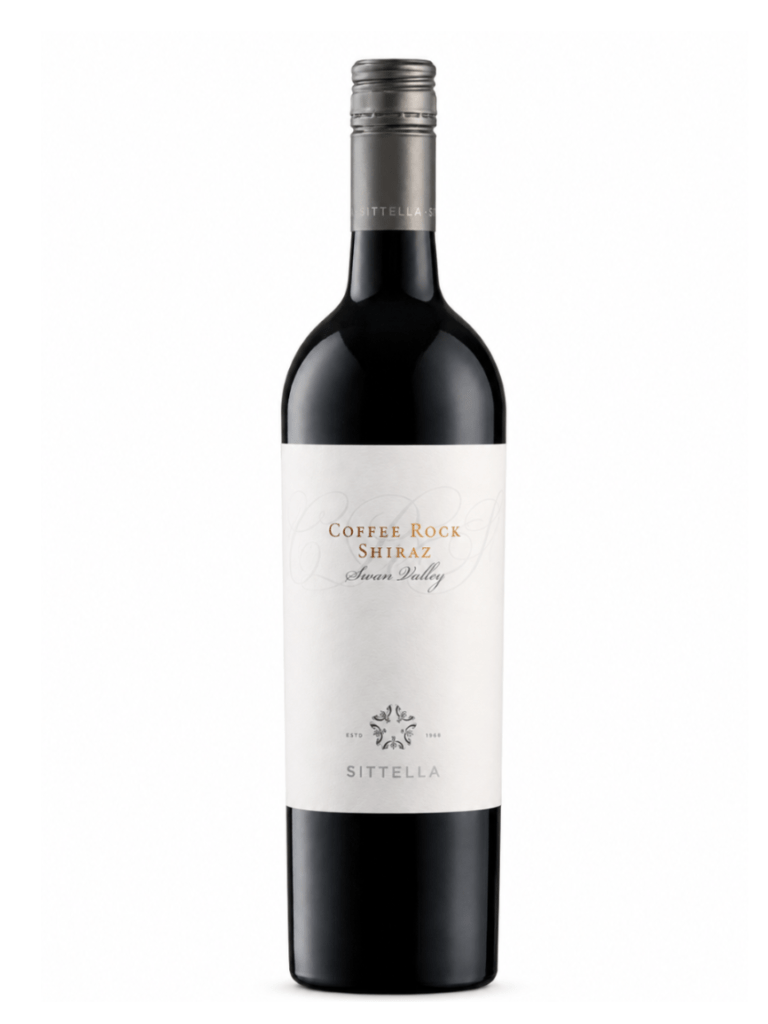 sittella coffee rock shiraz wine bottle