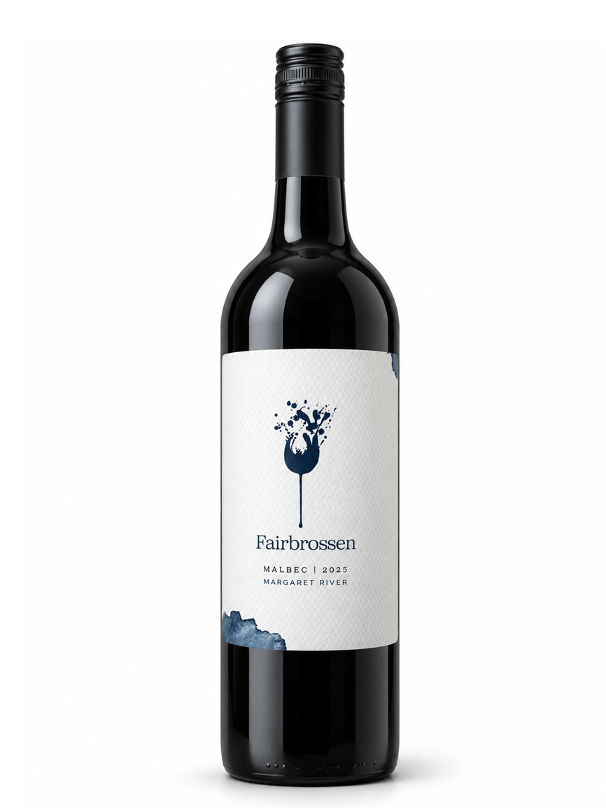fairbrossen malbec wine bottle