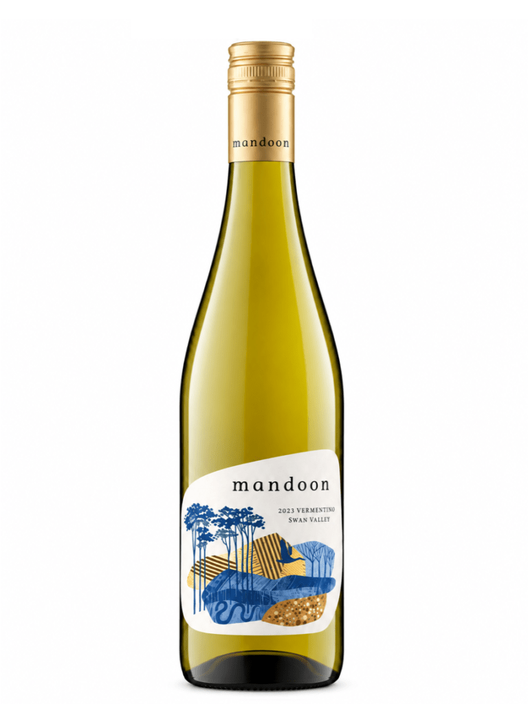mandoon estate vermentino wine bottle
