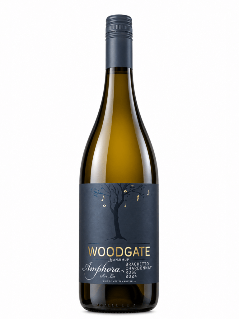 Woodgate Rose wine bottle