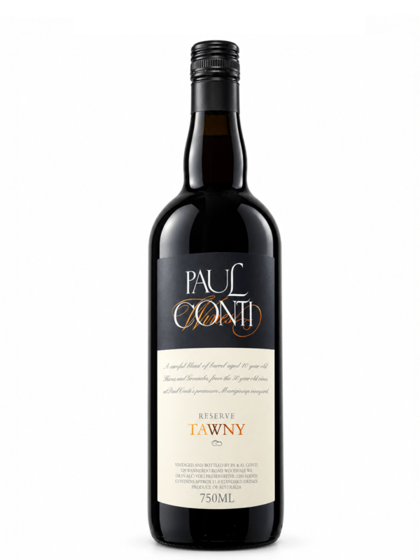 Paul conti reserve tawny port bottle