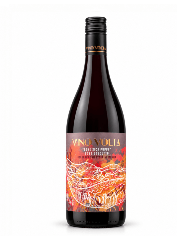 vino volta dolcetto wine bottle